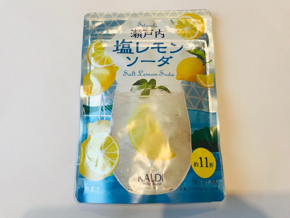 カルディ　瀬戸内塩レモンソーダ