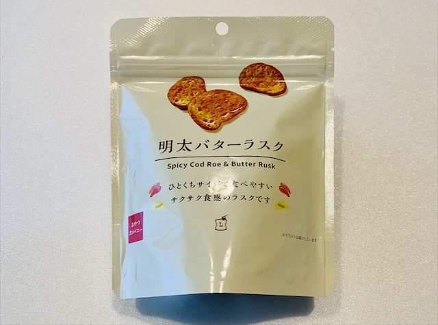 ローソン　低カロリー・ダイエットお菓子　明太バターラスク