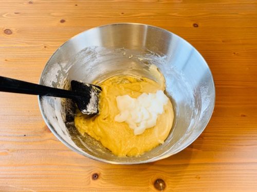 バターなし　ヨーグルトマフィンの作り方4