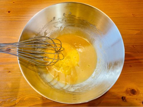 バターなし　ヨーグルトマフィンの作り方2