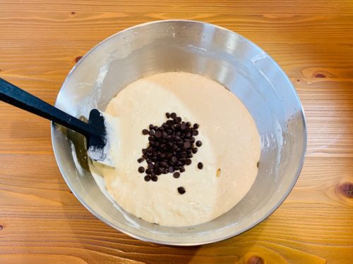 チョコチップパウンドケーキの作り方