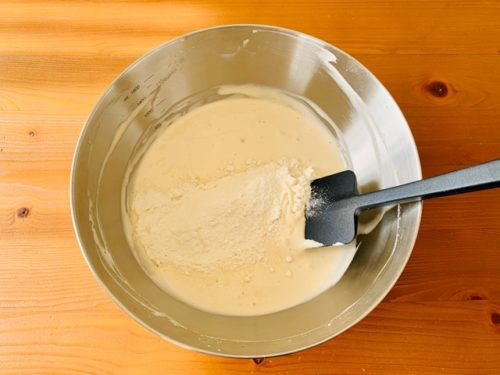 ベーキングパウダー・バターなし　アーモンドパウンドケーキのレシピ