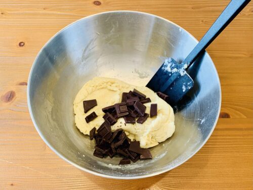 ホットケーキミックス使用　チョコチャンククッキー　簡単レシピ　