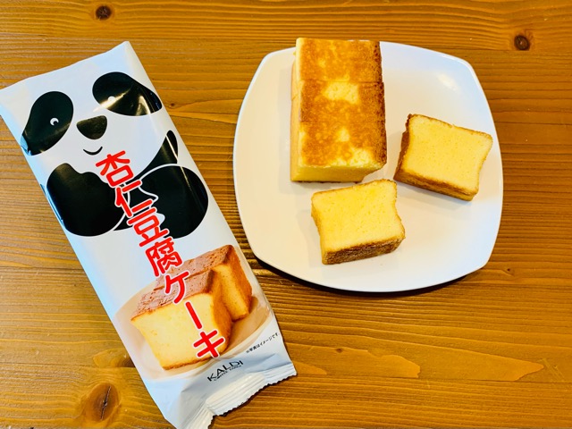 カルディ　杏仁豆腐ケーキ